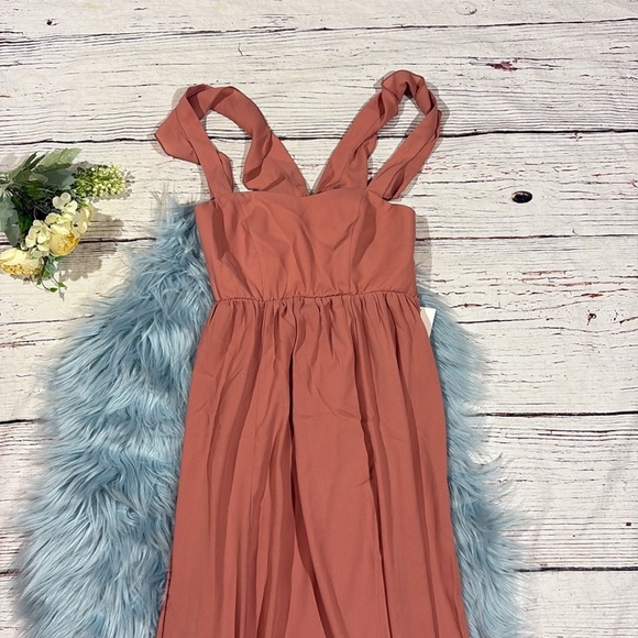 NWT Show Me Your Mumu June Maxi Dress in Rustic Mauve Crisp - Picture 6 of 9